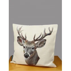 Gobelin-Kissenbezug Zwölfender