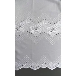 Muster Stickereigardine Samantha