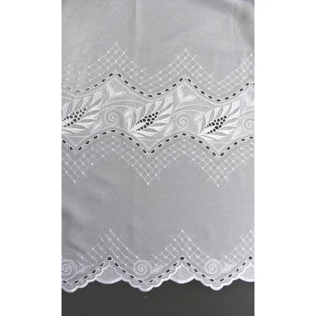 Muster Stickereigardine Samantha