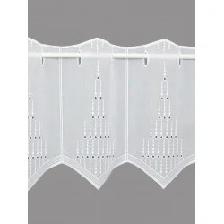 Stickerei-Scheibengardine Juna