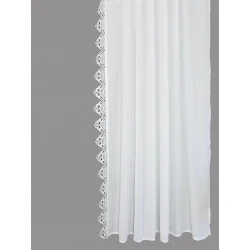 Seitenschal Marie mit Plauener Spitzenkante