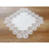 Tischdecke Saskia mit Plauener Spitze quadratisch