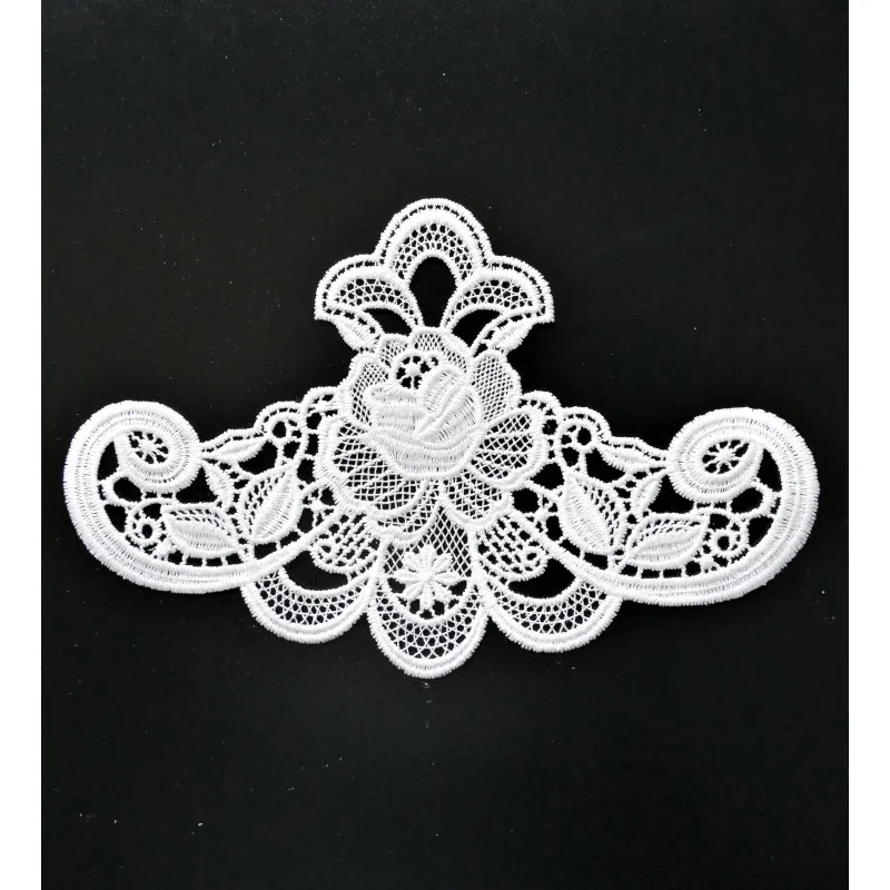 Kleines Plauener Spitzenmotiv Rose