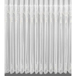 Moderne farbige Ornamentstickerei - Die Plauener Spitzengardine Liv