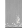 Moderne farbige Ornamentstickerei - Die Plauener Spitzengardine Liv
