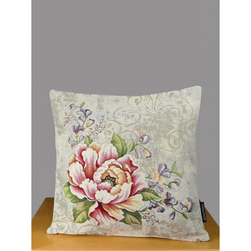 Gobelin-Kissenhülle Rosanne rosa