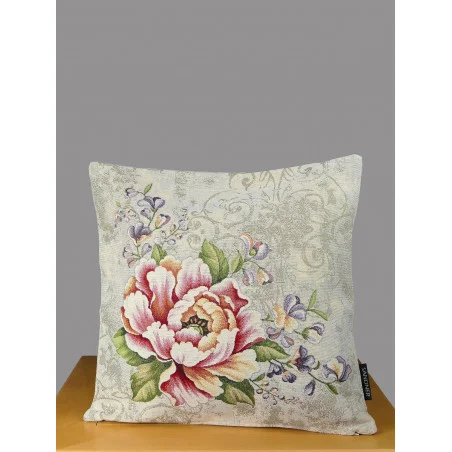Gobelin-Kissenhülle Rosanne rosa