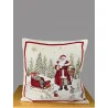 Gobelin Kissenbezug Santa