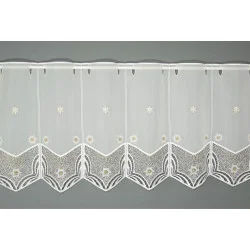 Winterliches Panneau Flockentanz in gold