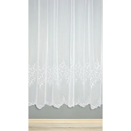 Plauener Stickereistore Annica in weiß