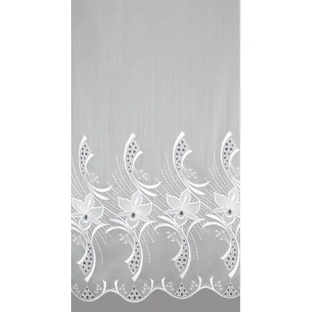 Muster der Plauener Stickerei-Gardine Jasmina