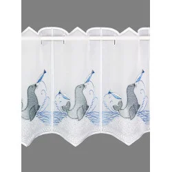 Stickerei-Scheibengardine Robby