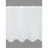 Zeitlos bestickte Bistrogardine Karia Plauener Spitze