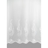 Elegante Stickerei-Gardine Mara in weiß Detailbild