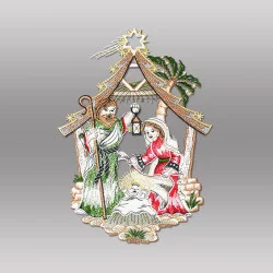 Fensterbild Christi Geburt