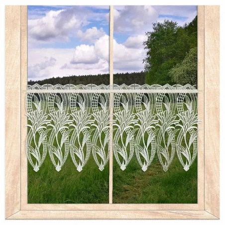 Plauener Spitzengardine Daphne in natur