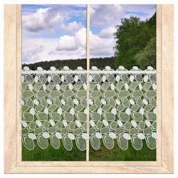 Plauener Spitzengardine Stone