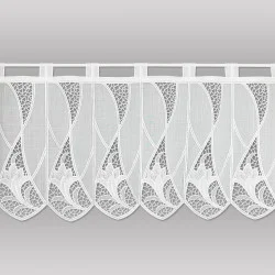 Spitzenpanneau Liliana mit Plauener Spitze in natur