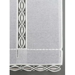 Elegante Plauener Stickerei-Schiebepaneele Judith Detailbild