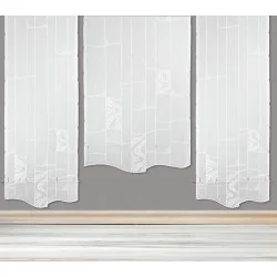 Modern bestickte Flächengardine Amelie Deko