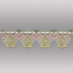 Plauener Spitzengardine Glocken