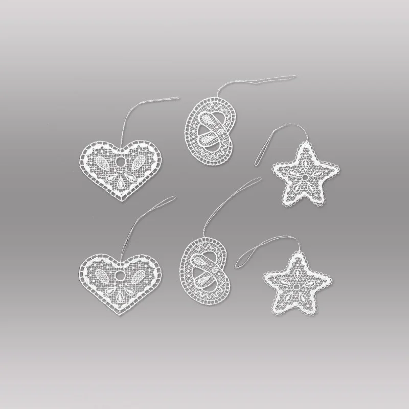 Weihnachts-Anhänger Pfefferkuchen aus Plauenern Spitze