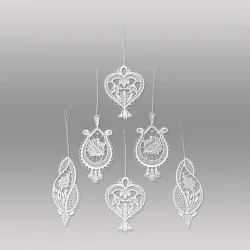 Frühlings-Anhänger Schneeglöckchen, Hyazinthe, Tulpe Baumbehang