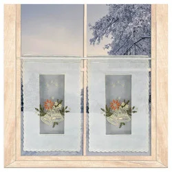 Festlicher Scheibenhänger Glockenklang Plauener Spitze