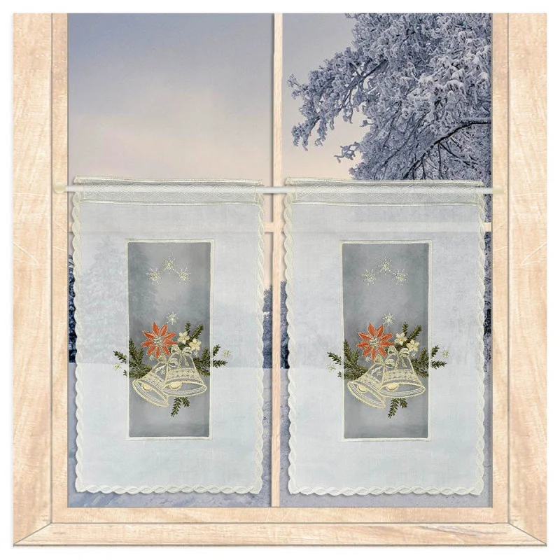 Festlicher Scheibenhänger Glockenklang Plauener Spitze