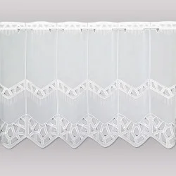 Modern bestickter Kurzstore Dana  55 cm hoch