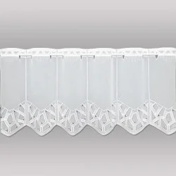 Modern bestickter Kurzstore Dana  35 cm hoch