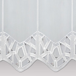 Modern bestickter Kurzstore Dana  35 cm hoch Detailbild