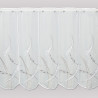 Moderner Scheibenhänger Inspiration weiß-taupe 55 cm hoch