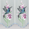 Bildschöne Stickerei-Scheibengardine Kolibri Detailbild