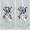 Bildschöne Stickerei-Scheibengardine Kolibri Detailbild