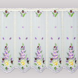 Stickerei-Panneau Frühlingsstrauss 55 cm hoch