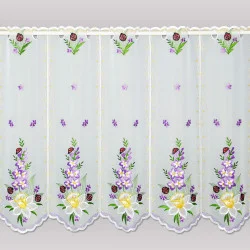 Stickerei-Panneau Frühlingsstrauss 55 cm hoch