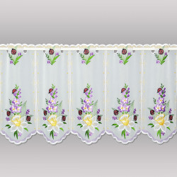 Stickerei-Panneau Frühlingsstrauss 35 cm hoch