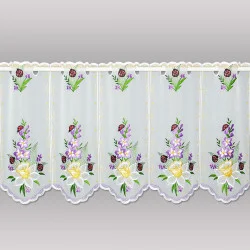 Stickerei-Panneau Frühlingsstrauss 35 cm hoch