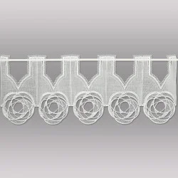 Plauener Spitzen-Panneau Schneeball 30 cm hoch