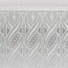 naturfarbene Plauener Spitzengardine Charlotte Detailbild