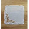 Stickerei-Tischwäsche Mukaha mit Plauener Spitze 26x26 cm eckig