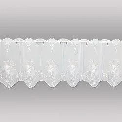 Eindrucksvoller Stickerei-Kurzstore Fabricia 30 cm hoch