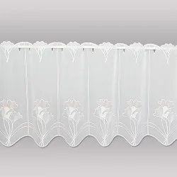 Eindrucksvoller Stickerei-Kurzstore Fabricia 45 cm hoch