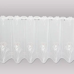 Eindrucksvoller Stickerei-Kurzstore Fabricia 55 cm hoch