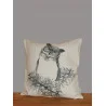 Dezenter Kissenbezug Uhu 45x45 cm
