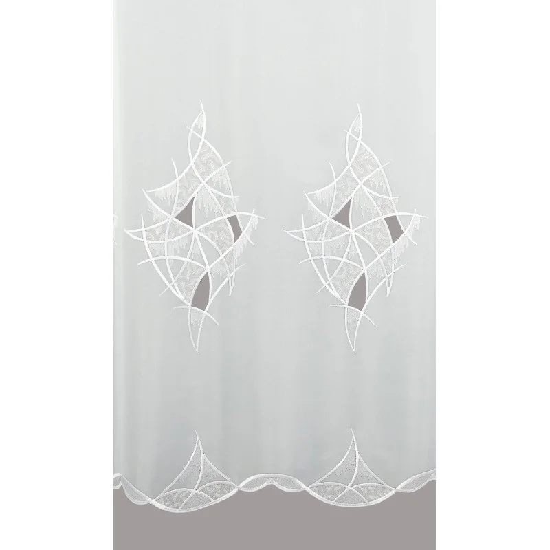 Muster der Plauener Stickerei-Gardine Ava