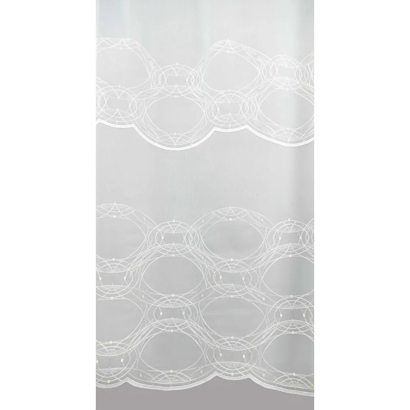 Muster der Plauener Stickerei-Gardine Ina