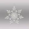 Plauener Spitzenfensterbild Schneekristall 2