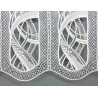 Hochwertige Plauener Spitzen-Panneau Elegance in natur-braun Detailbild